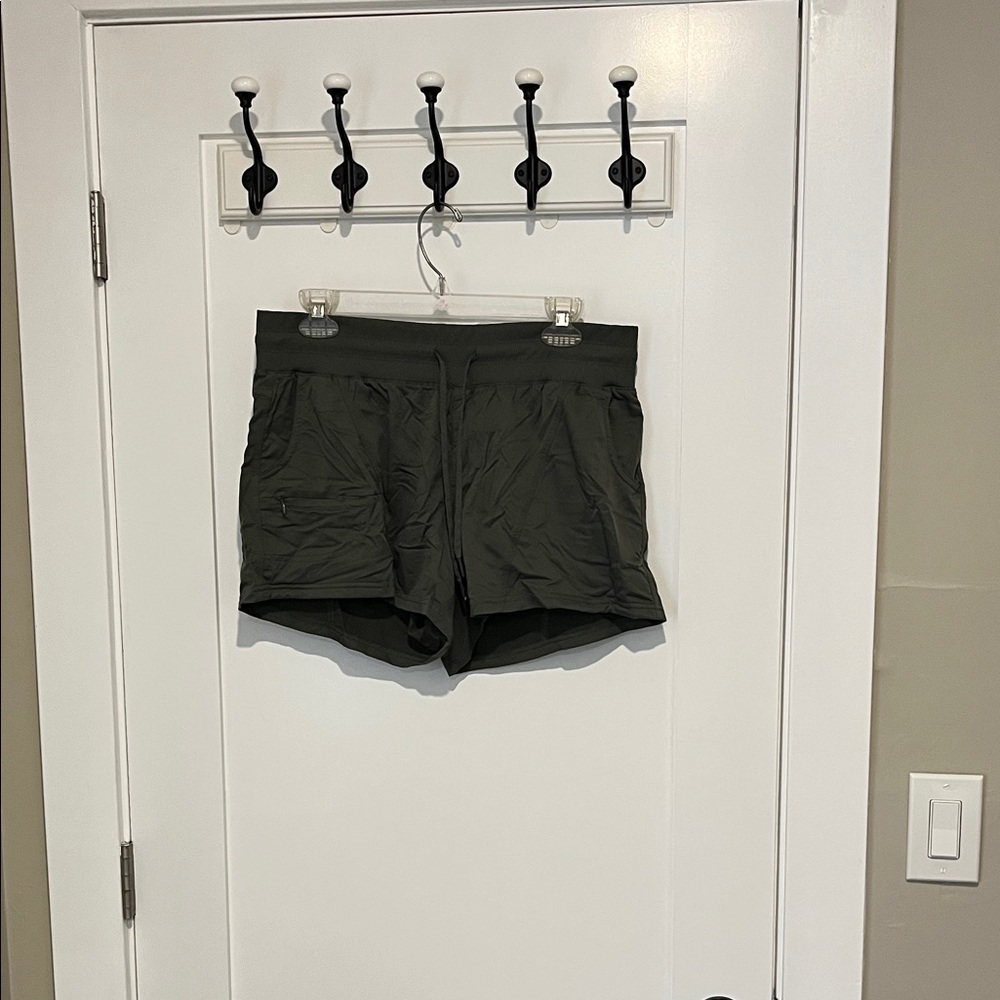 Athletic Works Women's Athletic Shorts - Dark Green